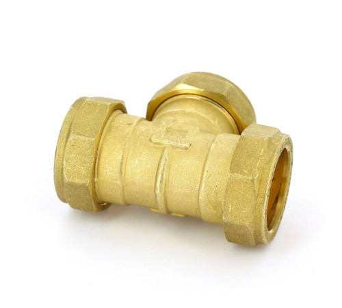 Тройник обжимной Tiemme 35х35х35 мм 1100093