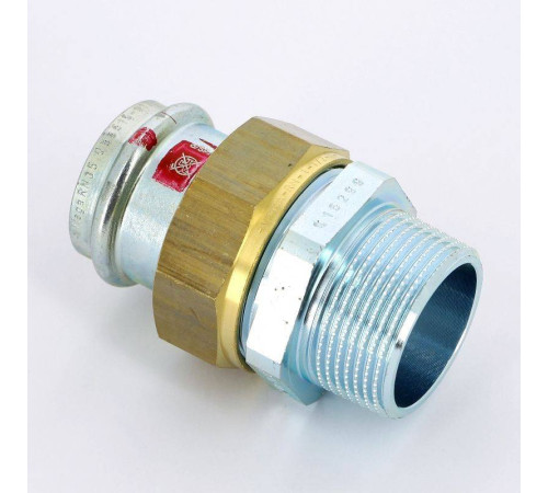 Муфта пресс-НР разъемная Viega Prestabo 35x1 1/4 оцинкованная сталь 559274