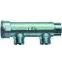 Коллектор нерегулируемый FAR 1 1/4 ВР-НР 2 отвода 1/2 НР межосевое 50 мм FK 3625 11412