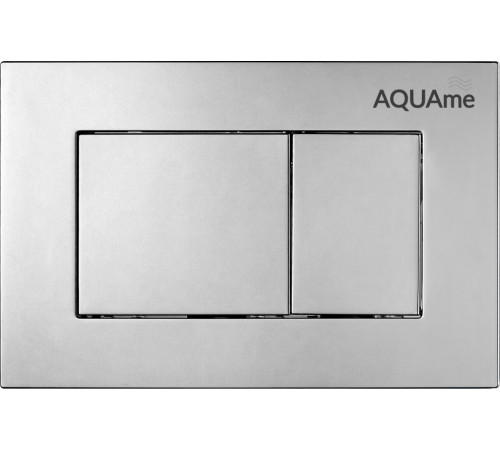 Панель смыва AQUAme пластик сатин AQM4102S