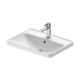 Раковина встраиваемая сверху Duravit D-Neo 60х40 см 1 отверстие белый 0357600027