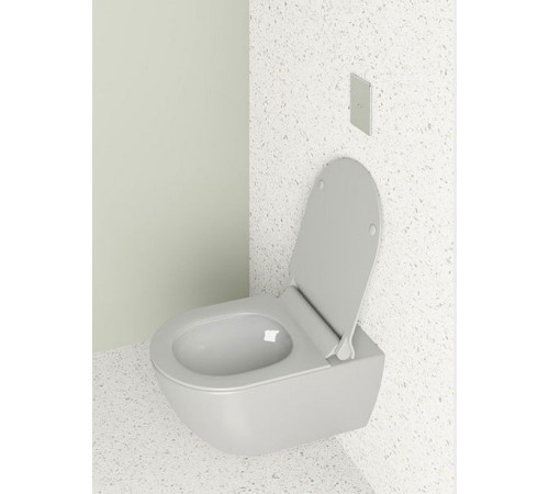 Сиденье для унитаза GSI Pura Slim SoftClose Cenere Matte MS86CSN17