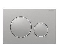 Клавиша смыва Geberit Sigma20 для двойного смыва круглая полированная сталь 115.882.SN.1