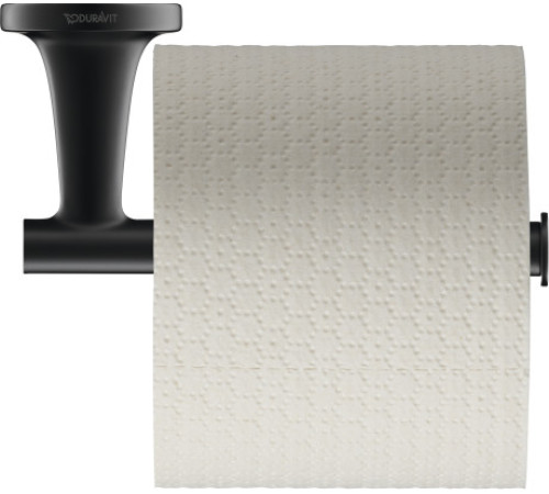 Держатель туалетной бумаги Duravit Starck T черный матовый 0099374600 (Уценка)
