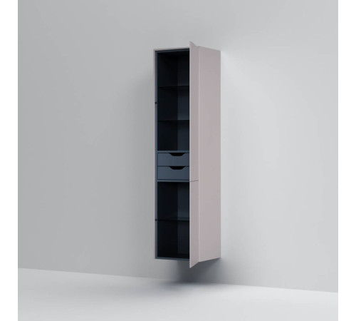 Шкаф-пенал подвесной AM.PM Inspire V2.0 40 см серый матовый M50ACHX0406EGM