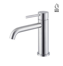 Смеситель для раковины Newform X-STEEL 316 на 1 отверстие излив 14.5 см INOX 69612X.50.050