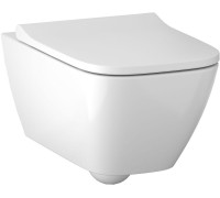 Унитаз подвесной Geberit Smyle Square Rimfree с сиденьем SoftClose 500.683.01.2