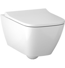 Унитаз подвесной Geberit Smyle Square Rimfree с сиденьем SoftClose 500.683.01.2