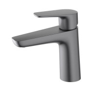 Смеситель для раковины Aquanet Бетта 98 мм оружейная сталь AQ1110BGM