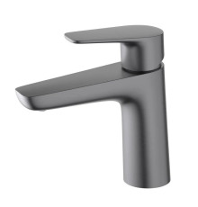 Смеситель для раковины Aquanet Бетта 98 мм оружейная сталь AQ1110BGM