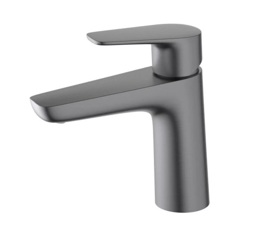 Смеситель для раковины Aquanet Бетта 98 мм оружейная сталь AQ1110BGM