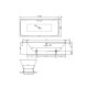 Ванна встраиваемая Bette Loft 170х80х42 см с шумоизоляцией 3171-000 PLUS
