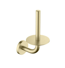 Бумагодержатель для запасного рулона Aquanet Оберон шлифованное золото AQ4207BG