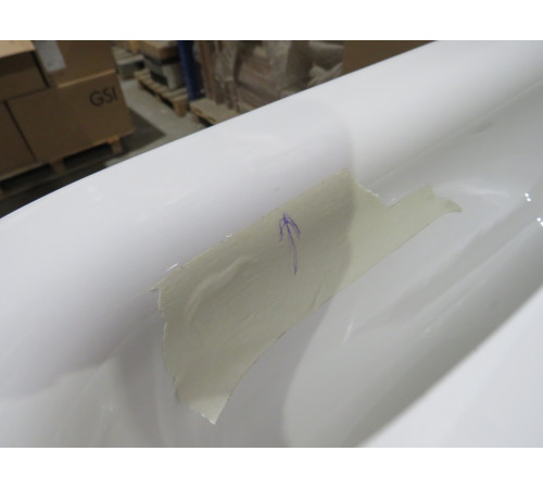 Биде подвесное GSI Nubes 550x350 мм с отверстием под смеситель без крепежа 9665111