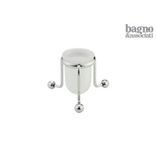 Стакан для зубных щеток настольный Boheme Reece сатиновое стекло бронза RE 745.92