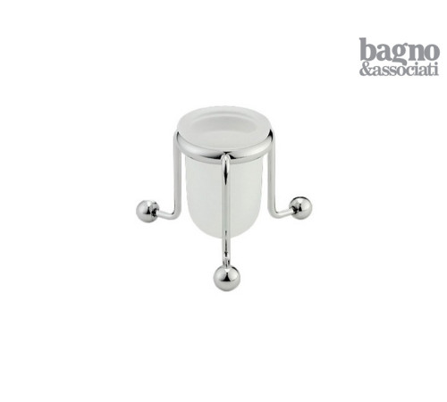 Стакан для зубных щеток настольный Boheme Reece сатиновое стекло бронза RE 745.92