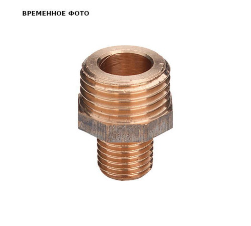 Ниппель переходной Viega модель 3247 3/4 x 1 1/4 бронза 458836