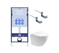 Комплект инсталляции 3 в 1 AQUATEK Европа T-17 с унитазом AQ1900T-00 без клавиши SET AQUATEK ЕВРОПА T-17-KKI2