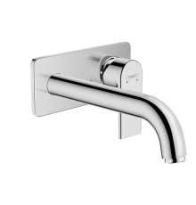 Смеситель для раковины Hansgrohe Vernis Shape настенный излив 204 мм хром 71578000
