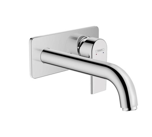 Смеситель для раковины Hansgrohe Vernis Shape настенный излив 204 мм хром 71578000