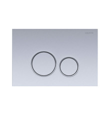 Панель смыва Tops Pneumo S круглые клавиши хром матовый PNS-0000013