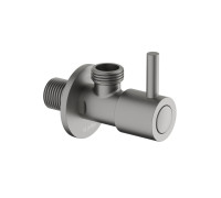 Угловой переходник Aquanet оружейная сталь AQ2451BGM