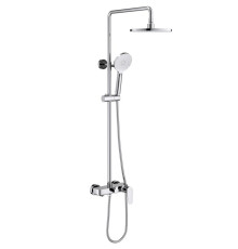 Душевая система со смесителем для ванны Aquanet Бетта 220 мм хром AQ2140CR