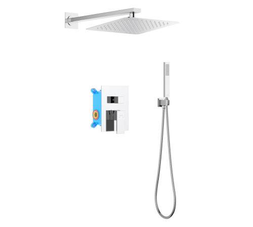 Душевой комплект 3 в 1 Aquanet Libra 2 режима AQ1672CR