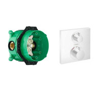 Комплект смесителя для ванны Hansgrohe ShowerSelect 15768000 + iBox 01800180 15768000S