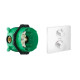 Комплект смесителя для ванны Hansgrohe ShowerSelect 15768000 + iBox 01800180 15768000S