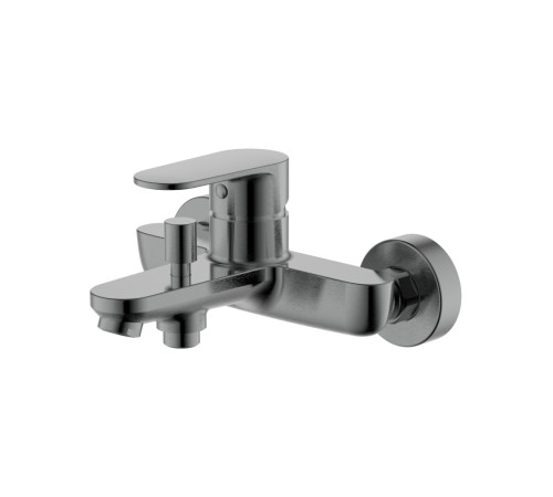 Смеситель для ванны Aquanet Ника оружейная сталь AQ1840BGM