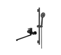 Набор смесителей 2 в 1 Aquanet Ника AQ1842MB/AQ2017MB AQ1833MB