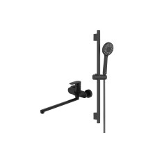 Набор смесителей 2 в 1 Aquanet Ника AQ1842MB/AQ2017MB AQ1833MB