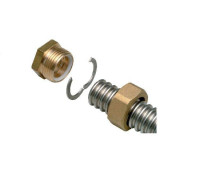 Комплект концевого фитинга Meibes Inoflex 1 ВР DN 25 латунь ME 46112 FL