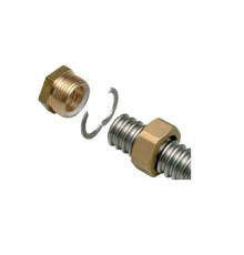 Комплект концевого фитинга Meibes Inoflex 1 ВР DN 25 латунь ME 46112 FL