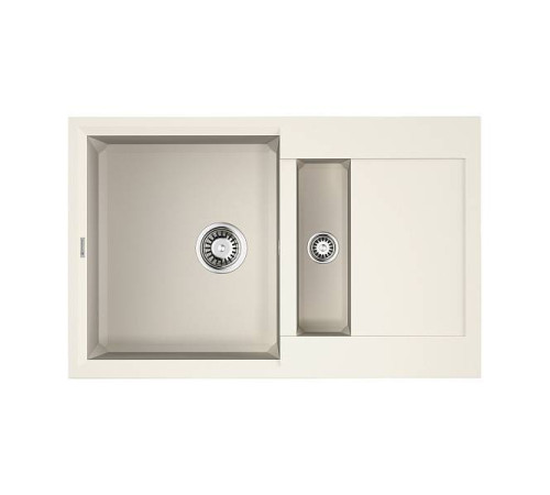 Кухонная мойка Omoikiri Sakaime 78-2-WH Tetogranit 78x50 см белый 4993128