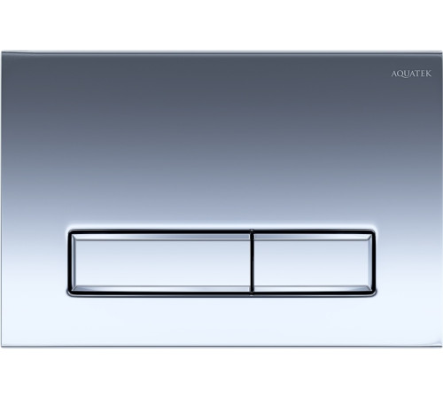 Панель смыва KDI Slim 009B хром глянец прямоугольная клавиша KDI-0000023