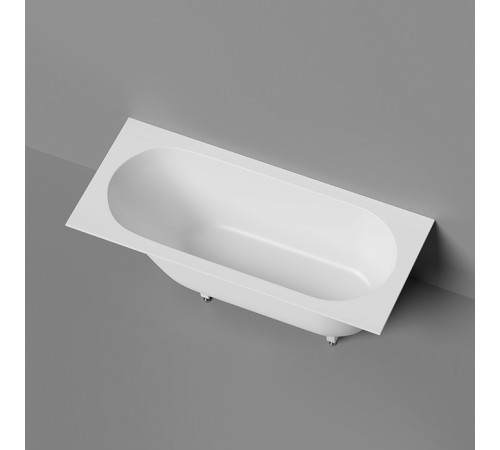Ванна встраиваемая Salini Lofo 179х79.1х61 см Solid Surface белый матовый UM12322