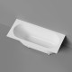Ванна встраиваемая Salini Lofo 179х79.1х61 см Solid Surface белый матовый UM12322