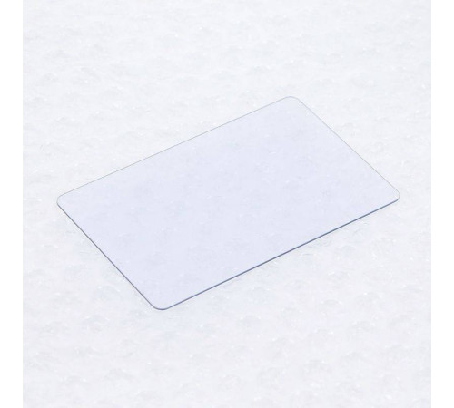 Табличка ПВХ Walraven BIS IKS-2000 86x54 мм прозрачная 0200112