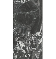 Плитка настенная Kerama Marazzi Риальто черный глянцевый обрезной 40х80 см 48007R