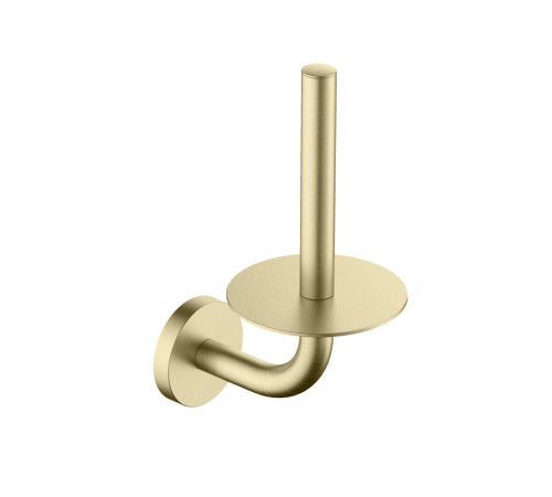 Бумагодержатель для запасного рулона Aquanet Оберон шлифованное золото AQ4207BG
