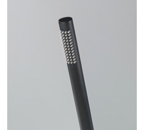 Ручной душ Aquanet Европа 1jet матовый черный AQ2002MB