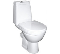 Унитаз-компакт безободковый Sanita Luxe Марс Бо Комфорт белый S1 WC.CC/Mars/2-DM.Rim/WHT.G/S1