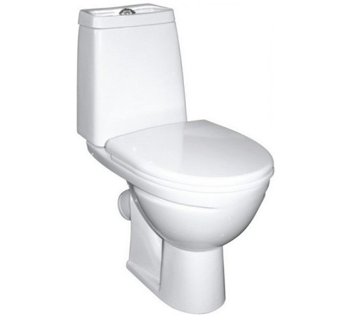 Унитаз-компакт безободковый Sanita Luxe Марс Бо Комфорт белый S1 WC.CC/Mars/2-DM.Rim/WHT.G/S1