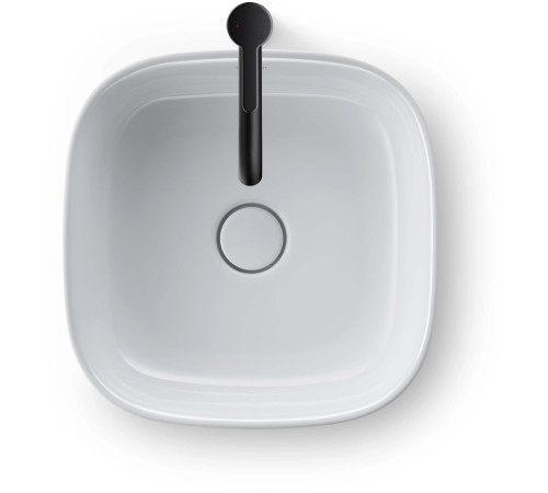 Раковина Duravit Zencha 420х420 мм шлифованная без перелива 2373420079
