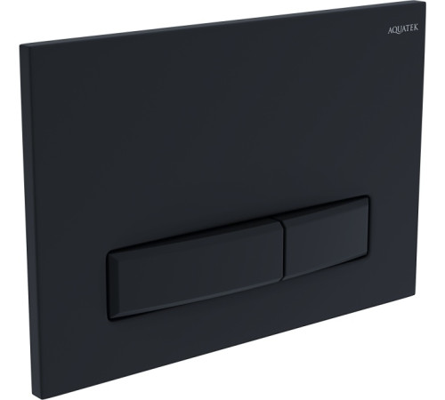 Панель смыва KDI Slim 009D черный матовый прямоугольная клавиша KDI-0000025