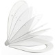 Сиденье для унитаза RAVAK Uni Chrome Slim белое X01550