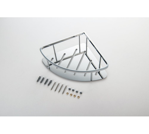 Полка угловая Aquanet AQ4926CR хром AQ4926CR