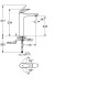 Смеситель для раковины GROHE Eurostyle свободностоящий хром 23719003